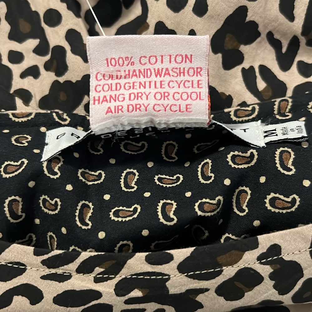 Gretchen Scott Designs leopard print dress. Size M. - Picture 5 of 5